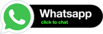 There’s a WhatsApp logo with a green chat bubble next to a black ad banner saying “WhatsApp click to chat” ending with a period.